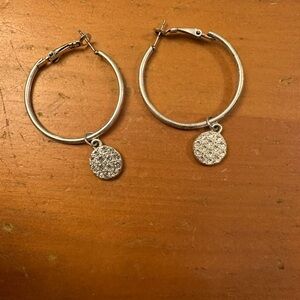hoop earrings